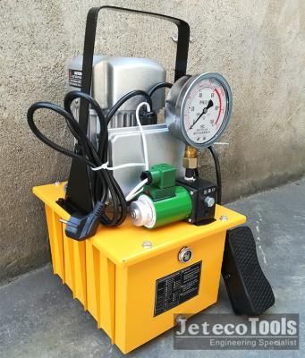 China ZCB6-5-A3 electric hydraulic pump with 70Mpa pressure, single action with remote cable control for sale