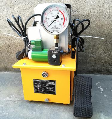 China electric hydraulic pump ZCB-63A with single action, 70Mpa pressure for hydraulic crimping tool head, hydraulic puncher for sale