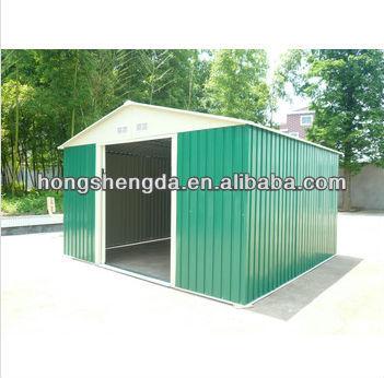 China Easily assembled 12ft*10ft metal garden shed, colorbond garden shed price for sale