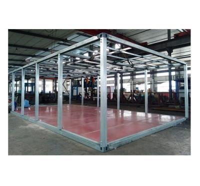 China Parking Lot ISO Certificated Steel Structure Shipping Container Frames For Sale for sale