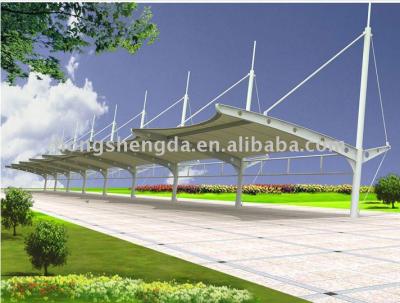 China Metal Galvanized Square Pipe Steel Structure Canopies / Tent Parking Lots NEW! ! ! for sale