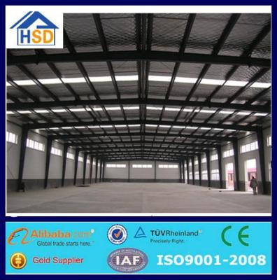 China Low Cost Insulated Steel Corrugated Workshop Metal Factory Prefab Steel Building for sale