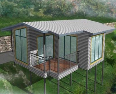 China market luxury good light steel villa, Hsd vi-5 modular house for sale