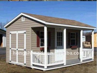 China luxury prefab beach vacation steel structure villa / mobile home Hsd ll-3 for sale