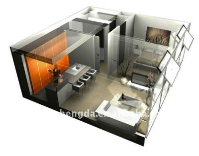 China Beautiful and practical parking modular house for sale