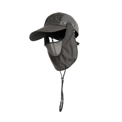 China Fashion Sun-Shading Outdoor Climbing Hats Detachable Anti-ultraviolet Fishing Hats for sale