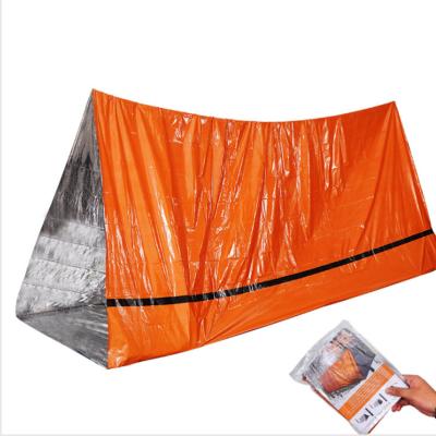 China Factory Wholesale Portable Tent Emergency Insulation Blanket Extended Type Single Tent for sale