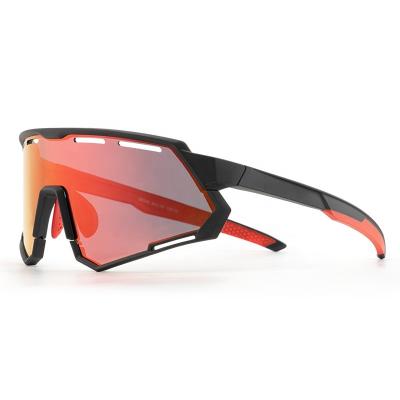 China Sports Glass Unisex Design Cycling Sunglasses Fast Shipping Interchangeable Sunglasses Sports Cycling Sun Lenses for sale