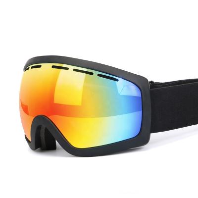 China Winter Sporting Goods Snow Ski Goggles Men Double Wide Vision Ski Glasses Angle Fogproof Goggles 180 Layer Lens Skiing Snowboarding for sale