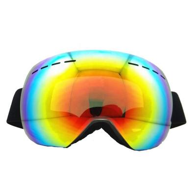 China Custom Brand Men Women Snow Goggles Double Lens Replaceable Lens Magnetic Snow Goggles UV400 Goggles for sale