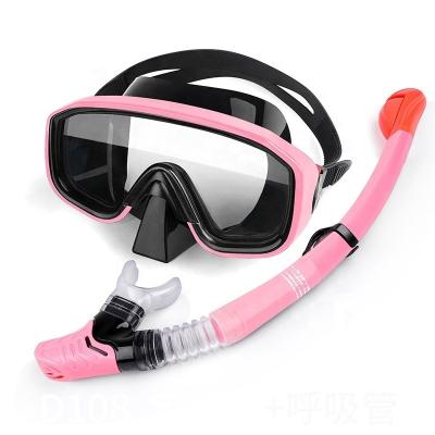 China 2020 Professional New Arrival Underwater Swimming Snorkeling Tube Set Sports Men Women Snorkeling Diving Mask for sale