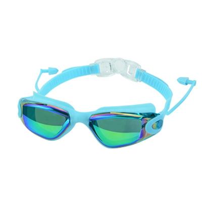 China Manufacturers Universal Swimming Pools Swimming Glass Outdoor Waterproof Anti-fog Male And Female Adult Plating Glass Swimming Glasses for sale