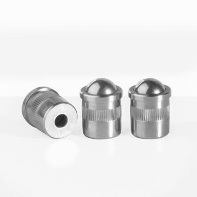 China Custom Industrial Equipment High Precision 18-8 Stainless Steel Beads Ball Nose Spring Positioning Plunger for sale