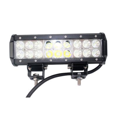 China 9Inch 54W Aluminum Double Rows Straight LED Light Bar 10-30V DC IP67 PC Lens for sale