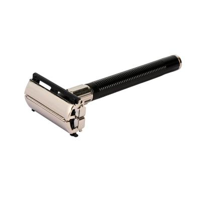 China Single Blade Long Open Handle Butterfly Japan Feathers Popular Double Edge Shaving Safety Razor for sale