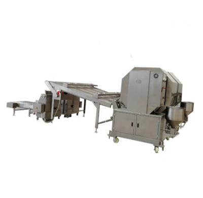 China Fully Automatic Commercial Hotels Spring Roll Production Line Dough Sheet Meat Rolling Machine for sale