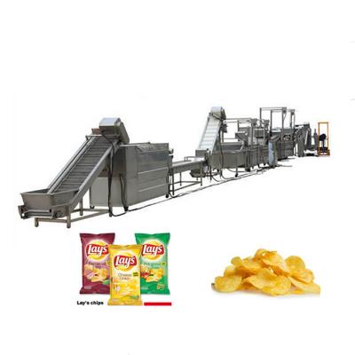 China Full Automatic Vegetable Processing Plant Potato Chips Manufacturing Equipment French Fries Machine Equipment Price for sale