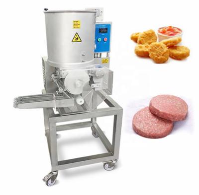 China Automatic Hamburger Or Hamburger Nugget Patty Line Forming Machine Patty Making Machine Price for sale