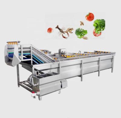 China Cheap industrial vegetable fruit washing machine fruit and vegetable foam washing machine fruit washing dryer fruit processing plant for sale