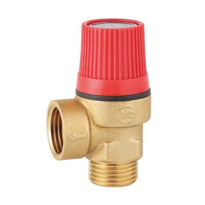 China Safety relief valve or general safety relief valves plumbing fittings pressure valve water heater spare parts for plumbing for sale