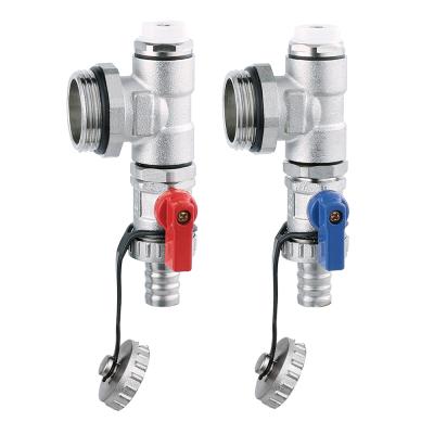 China Shanghai General Manual Brass Stem Blow Down Water Heater Drain Valve for sale