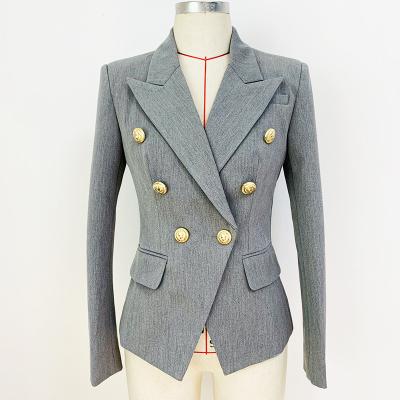 China NOVANCE OLX081 Breathable Multi Buttons Office Wear Formal Short Elegant Office Ladies Blazer Women Fall Coats Suits For Women 2021 for sale