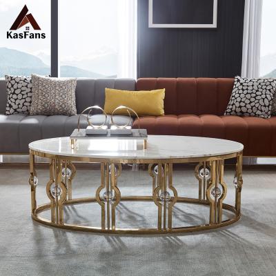 China Customized Latest Design Carving Coffee Tables Chic Marble Low Price Home Furniture Center Tables Space Center Tables Saving Living Room for sale