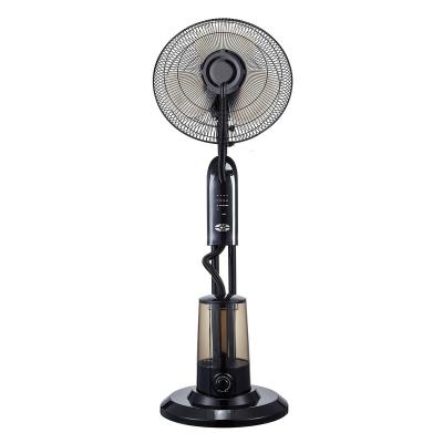 China Hotel Pedestal Stand Fan Water Mist Fan Increase The Oxygen In The Air for sale