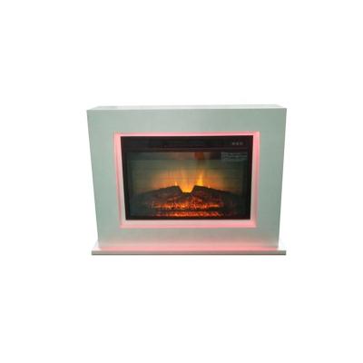 China 750W Modern High Quality Room Decoration Electric Led Flame Effect Fireplace Heater for sale