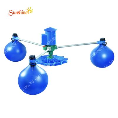 China Oxygen Increasing Sunshine Paddle Wheel Aerator Solar Aerator 2020 for Shrimp Farm Aerator Aquarium for sale