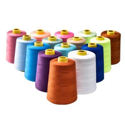 China High tenacity 100% polyester 40/2 sewing thread 5000y for sale