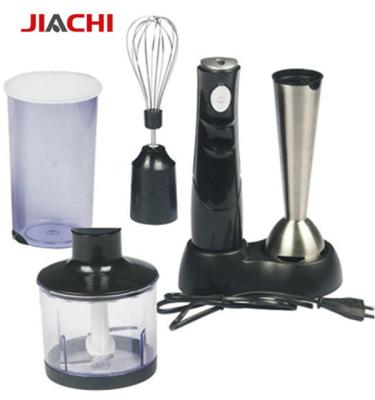 China Outdoor Strong Blade Cordless Mini Stick Rechargeable Blender For Hand Blender Fruits for sale