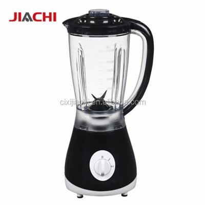 China Household CE ROHS Kitchen AC Motor 350W Electric Plastic Pot Table Blender 1.25L for sale