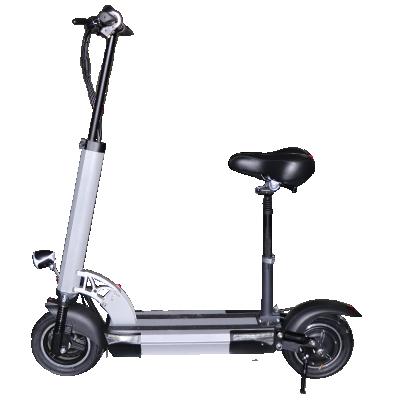 China Europe Motor 800W 48V 24A Unisex Running Electric Scooter Lithium Battery Folding Electric Kick Scooters IP54 Waterproof With Seat for sale