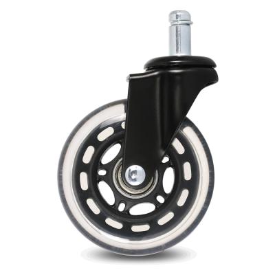 China High Quality Cheap Computer Gaming Chair Heavy Duty Brake PIVOT SAFETY STEM Threaded Caster Caster Wheels for sale