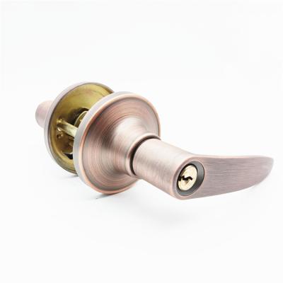 China Factory Price Apartments Manufacturer Supplier Set Top Grade Tubular Round Cylindrical Passage Door Lock Handle for sale