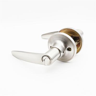 China Flats Customized Key Cylinder Door Lock Quality-assured Stainless Steel Set Door Lock Handle for sale