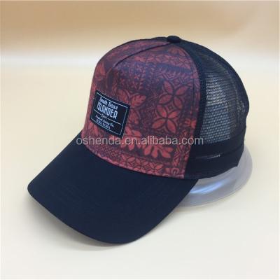 China Common Good Quality Custom Mesh Trucker Hat for sale