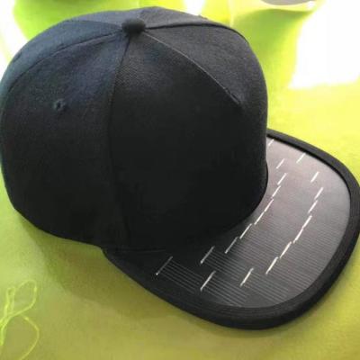 China JOINT Newest Design Outdoor Sun Solar Power Survival Cap for sale