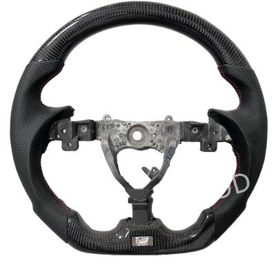 China Business/Luxury Customized Steering Wheel for LEXUS GS GS300 GS350 GS430 GS450h GS460 2006-2011 Leather 100% real Carbon Fiber Steering Wheels for sale