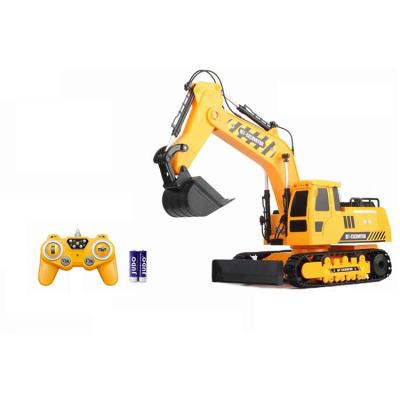 China New RC Hobby 1:18 Car 2.4G 2.4G rc truck excavator remote control building toy in 2016 for sale