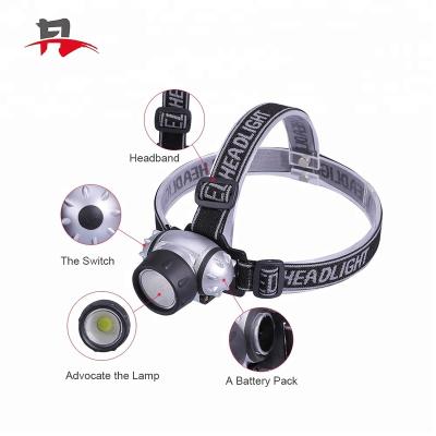 China High Power Eco - Friendly Outdoor Waterproof Camping Increasing COB 500 Lumen LED Headlight Headlight for sale