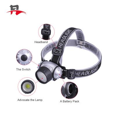 China High Power Eco - Friendly Outdoor Waterproof Camping Increasing COB 500 Lumen LED Headlight Headlight for sale