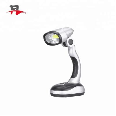 China Hot Mini Dry Battery AA 3W COB Touch Switch Factory Sale Indicating Desk Lamp Adjustable Table Lamps Led Table Lights Desk Touch Switch Modern for sale