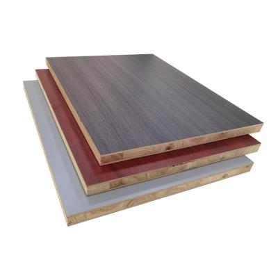 China Guangxi Origin 18mm Block Board E0 E1 Modern Furniture For Indonesian Market Moisture Proof Formaldehyde Emission Hardly for sale