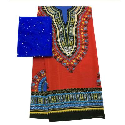 China Viable New Styles Beaded Fabric Net Top Cotton Dashiki Manufacturer Guangzhou Lace Ankara Nigerian Wax Dresses for sale