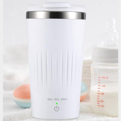 China 400ml viable large capacity coffee cup automatic electric mixxing cup for fruit oat replacement miklshake for sale