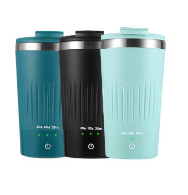 China Sustainable High Quality Coffee Mug Self Customized Logo Automatic Travel Drinking Mug Electric Stirring Mug for sale