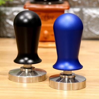 China 30lbs Sustainable Press, 304 Calibrated Stainless Steel 51mm Pressure Espresso Tamper with Adjustable Spring Handle for sale