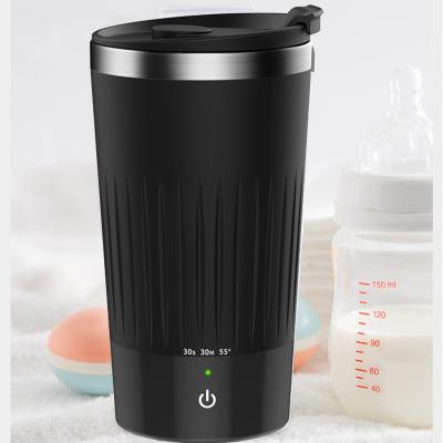 China Viable light handle 400ml large capacity coffee cup automatic electric mixxing cup for fruit oat replacement miklshake for sale